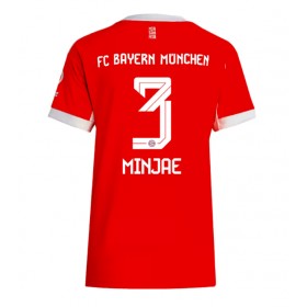 Damen Fußballbekleidung Bayern Munich Kim Min-jae #3 Heimtrikot 2025-26 Kurzarm